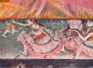 Der Vorhang f�llt nach Degas